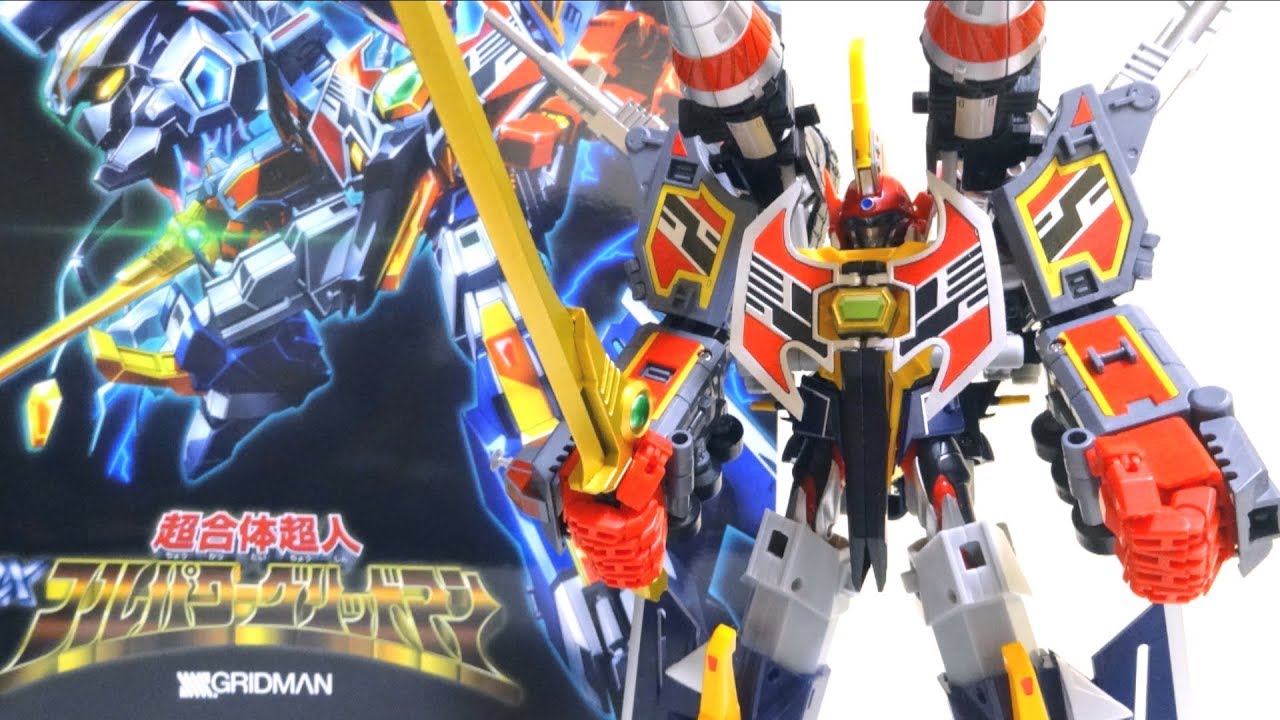 【SSSS.GRIDMAN 】全ギミックを紹介！超合体超人 DXフルパワーグリッドマン ヲタファの変形合体レビュー / Max Combine DX Full Power Gridman