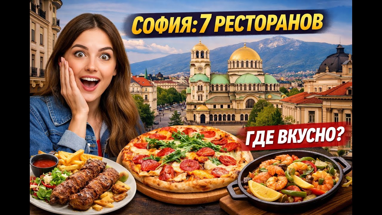 Еда в Софии удивила. Мои честный гастротур.