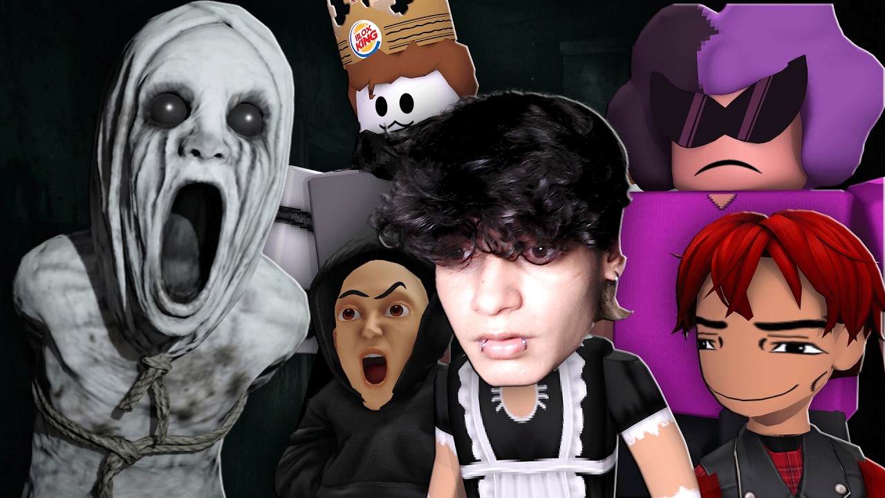 5 abestados tentando sobreviver nesse HOSPITAL AMALDIÇOADO do Roblox