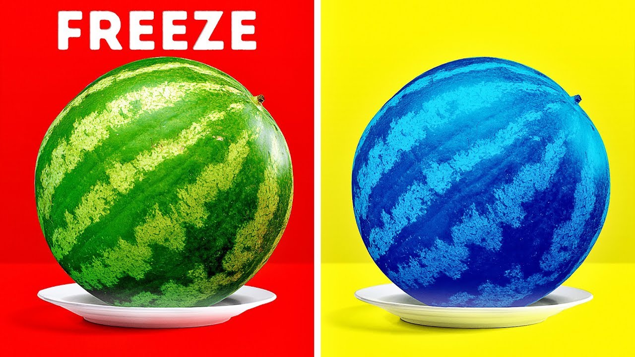 10 CRAZY WATERMELON HACKS