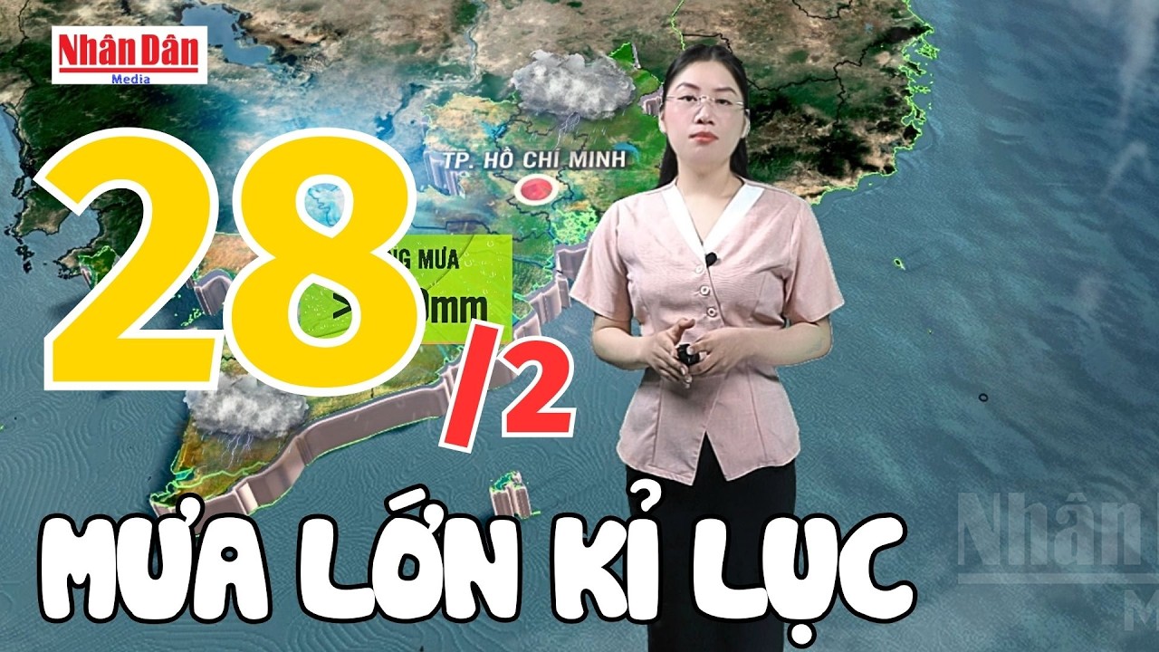 Dự báo thời tiết tối nay và ngày mai 28/2 | Dự báo thời tiết đêm nay mới nhất | Báo Nhân Dân