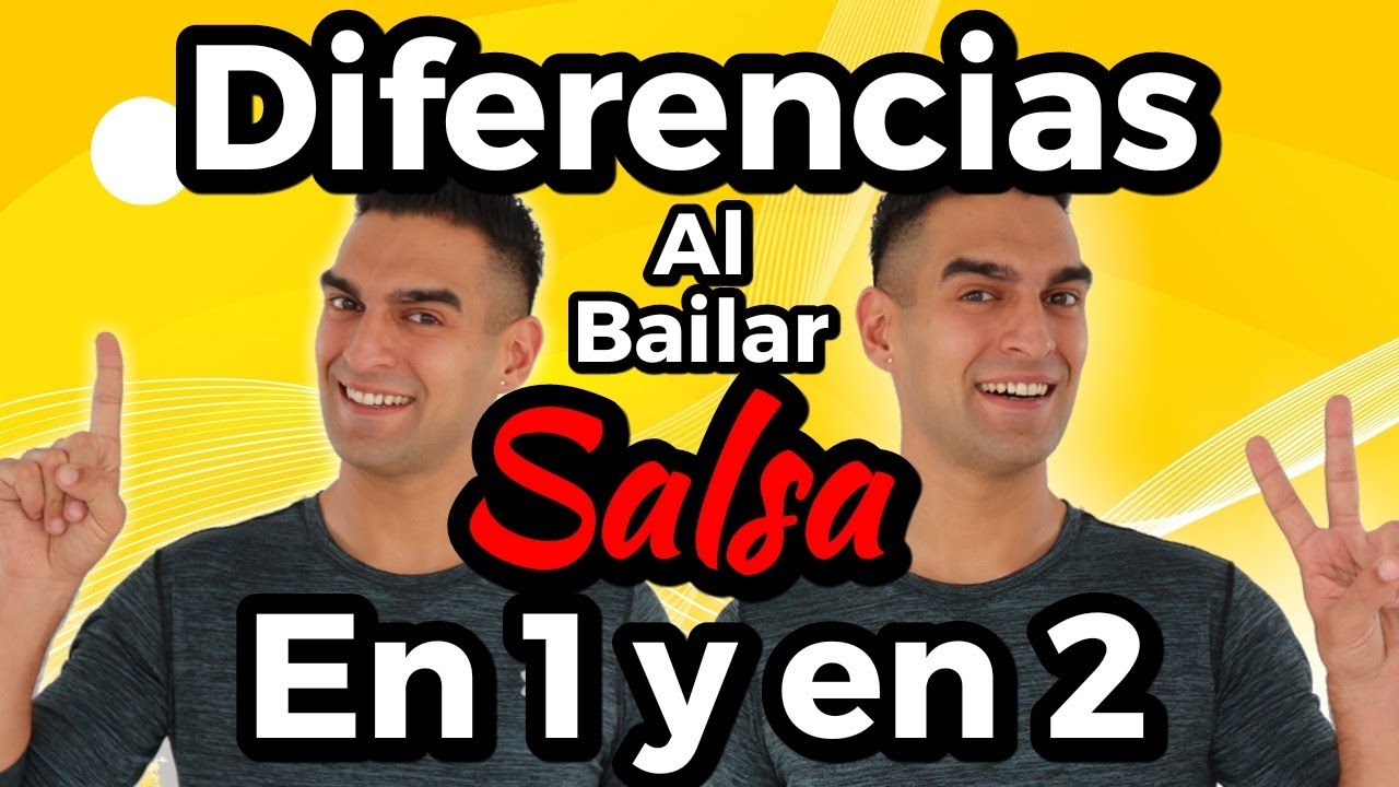 DIFERENCIAS AL BAILAR 💃SALSA🕺 EN 1 Y EN 2