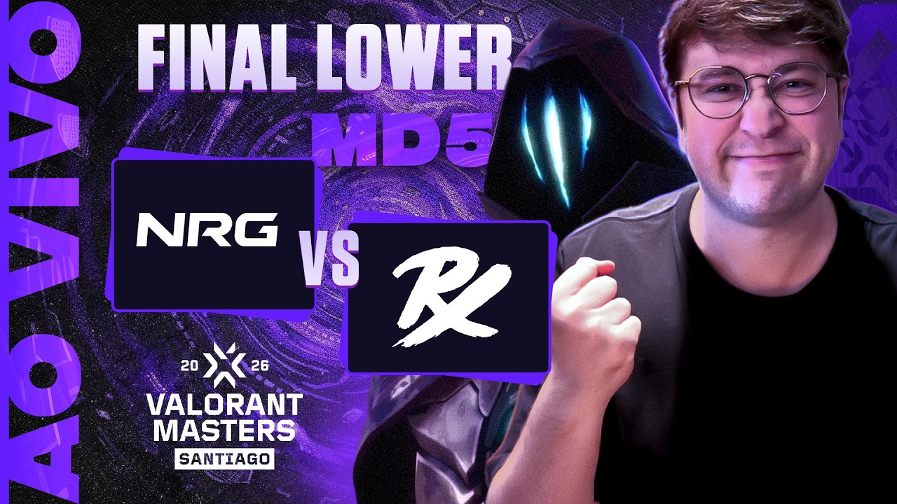 PAPER REX vs NRG - MD5 - FINAL LOWER MASTERS SANTIAGO! - !YMIR !SSS