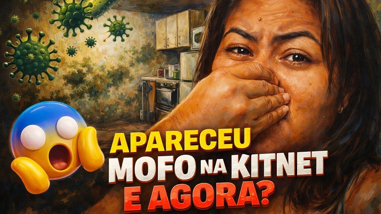 COMO TIREI MOFO NA KITNET, RÁPIDO, FÁCIL E PRÁTICO...! #kitnet #minasgerais #vlogrecomeçar 