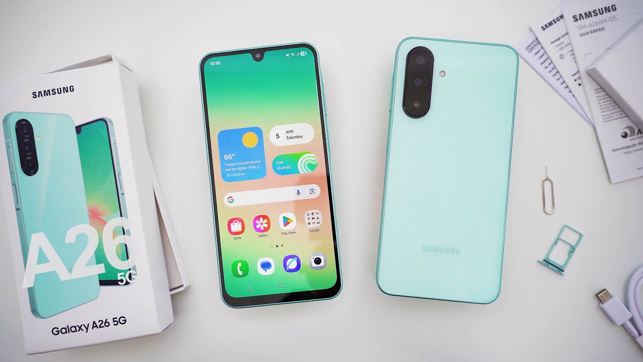 Samsung Galaxy A26 5G Unboxing, Hands-On & First Impressions! (Mint Green)