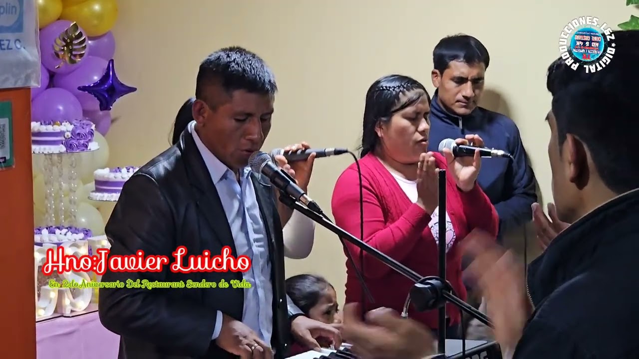 Hno:Javier Luicho feliz 2do.Restaurant Sendero de Vida_Cajamarca 