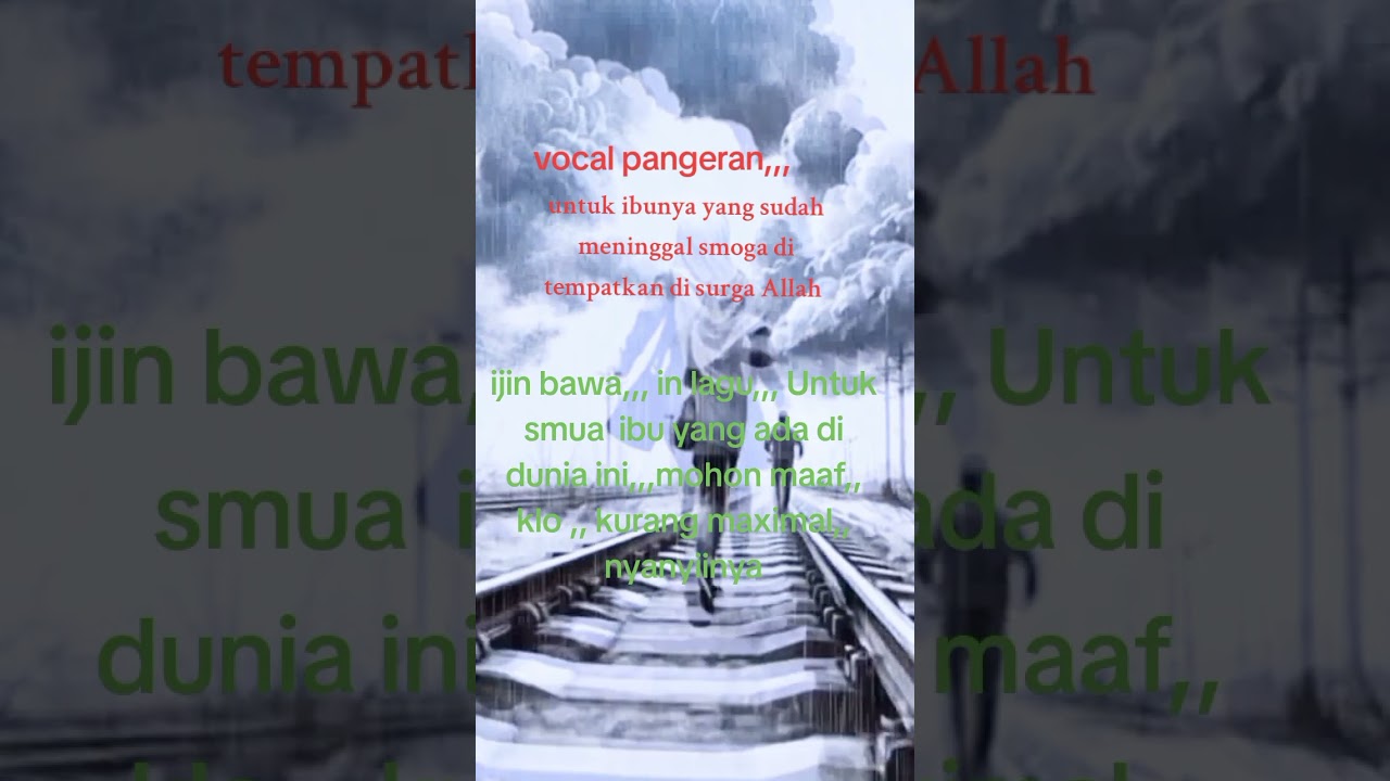 Ijin bawain lagu kramat,,, untuk smua para ibu di dunia ini