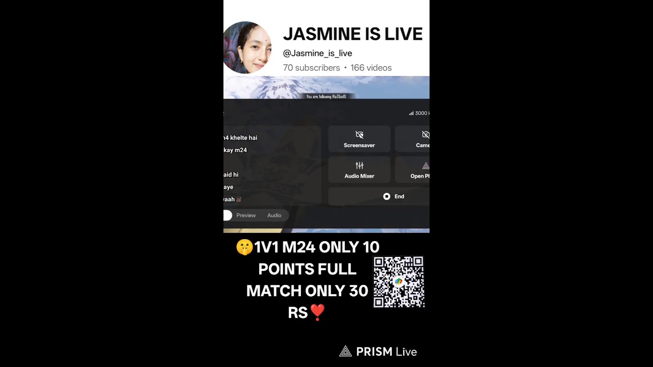 🔥1 v1 With Subscribers 😈 challenge #shorts #bgmi #pubg #jasminebgmi #youtubejasmibe #viral