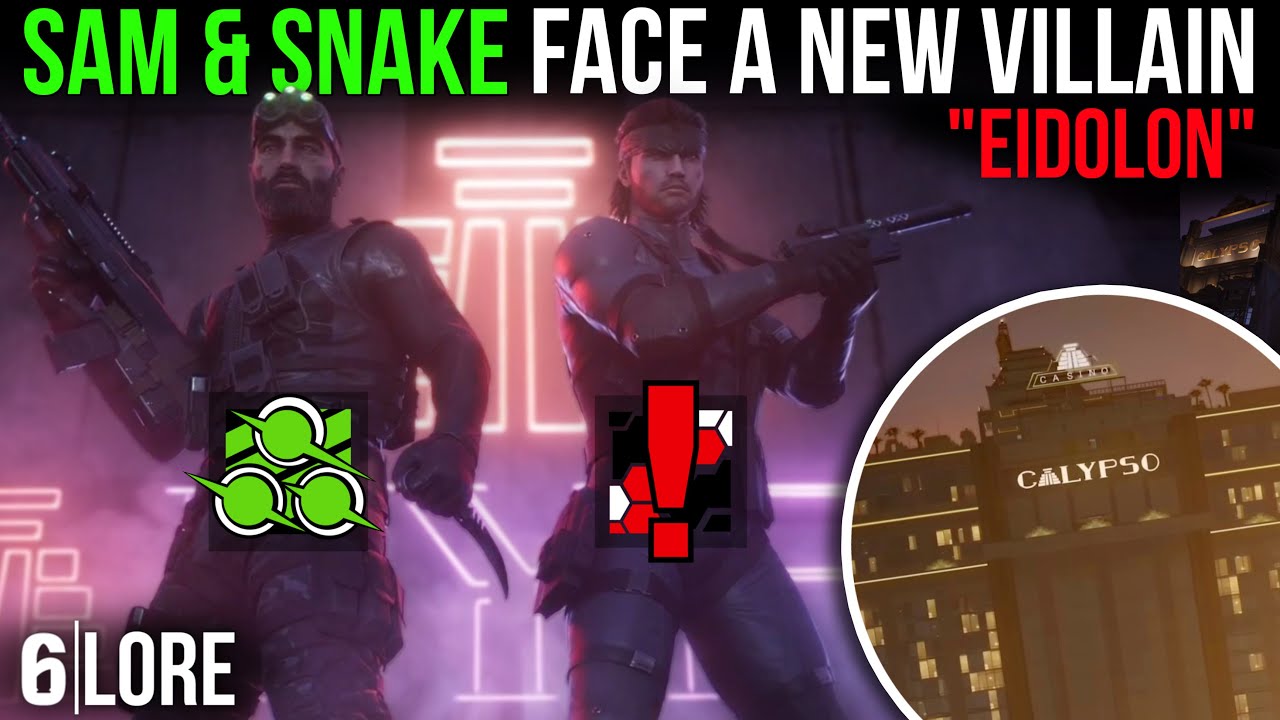Sam Fisher & Solid Snake face a NEW Enemy called 