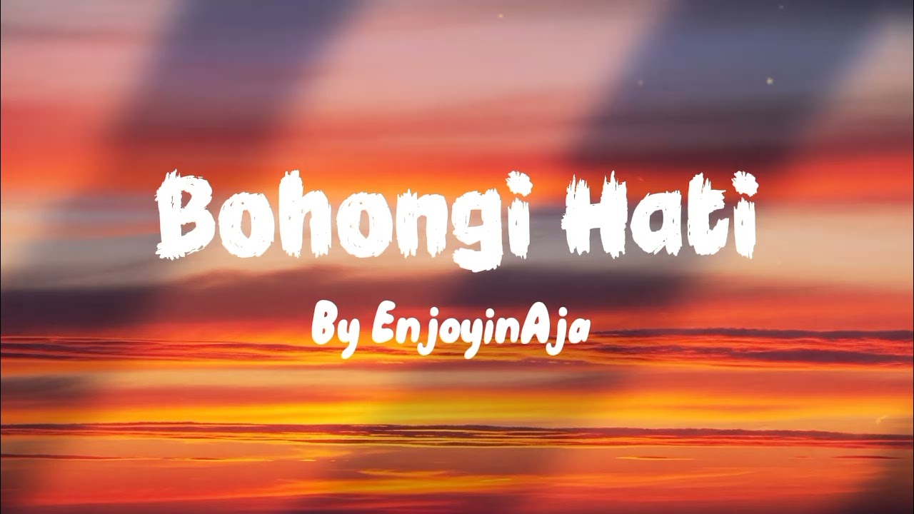 Bohongi Hati - Mahalini ( Alternative Pop ) | Cover By EnjoyinAja