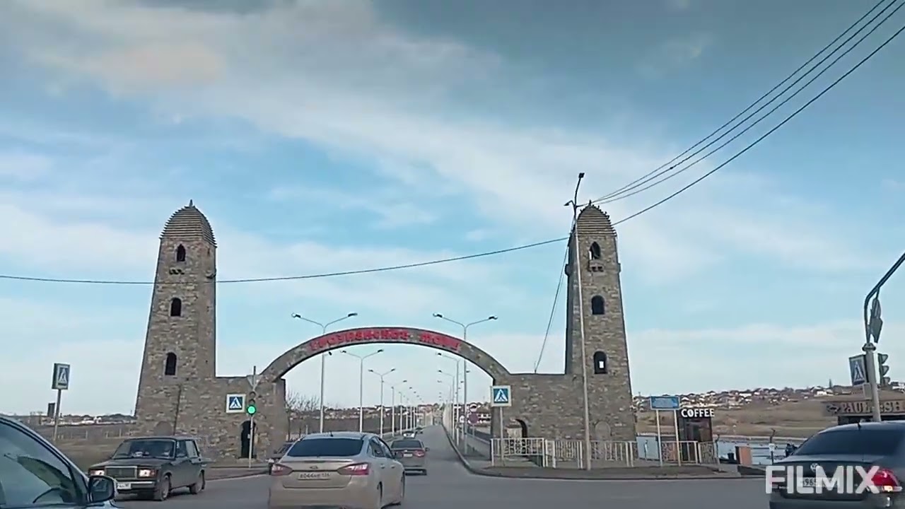 Пригороды Грозного,дорога от 56го участка через Алды в Черноречье. 15.02.26
