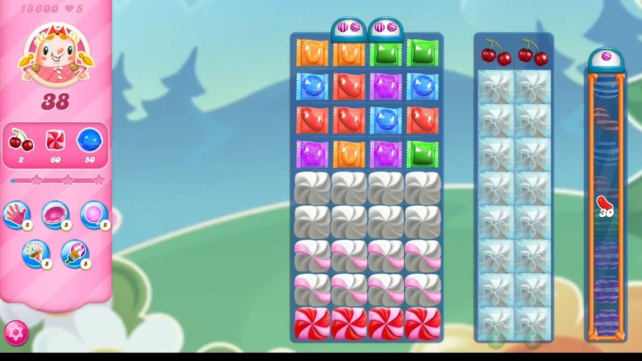 Candy crush saga level 18600