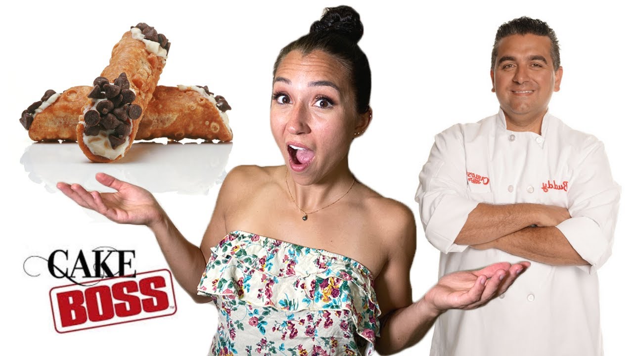 Making Cannolis for the FIRST time! (Cake Boss Style)