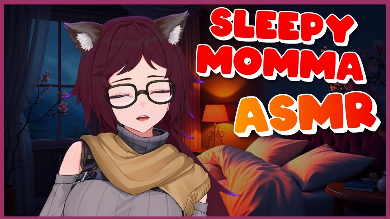 🥱[ASMR]Sleepy Goth Momma!💤