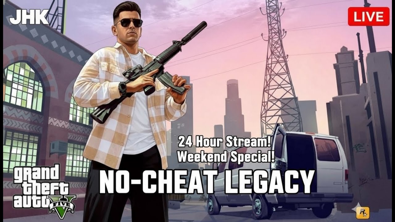 🔥24 HOURS of PURE GTA 5 CHAOS! 😱 | No Cheat-Legacy GRIND 💪 | WEEKEND Special 😎 | PS5 Live Gaming 🇮🇳