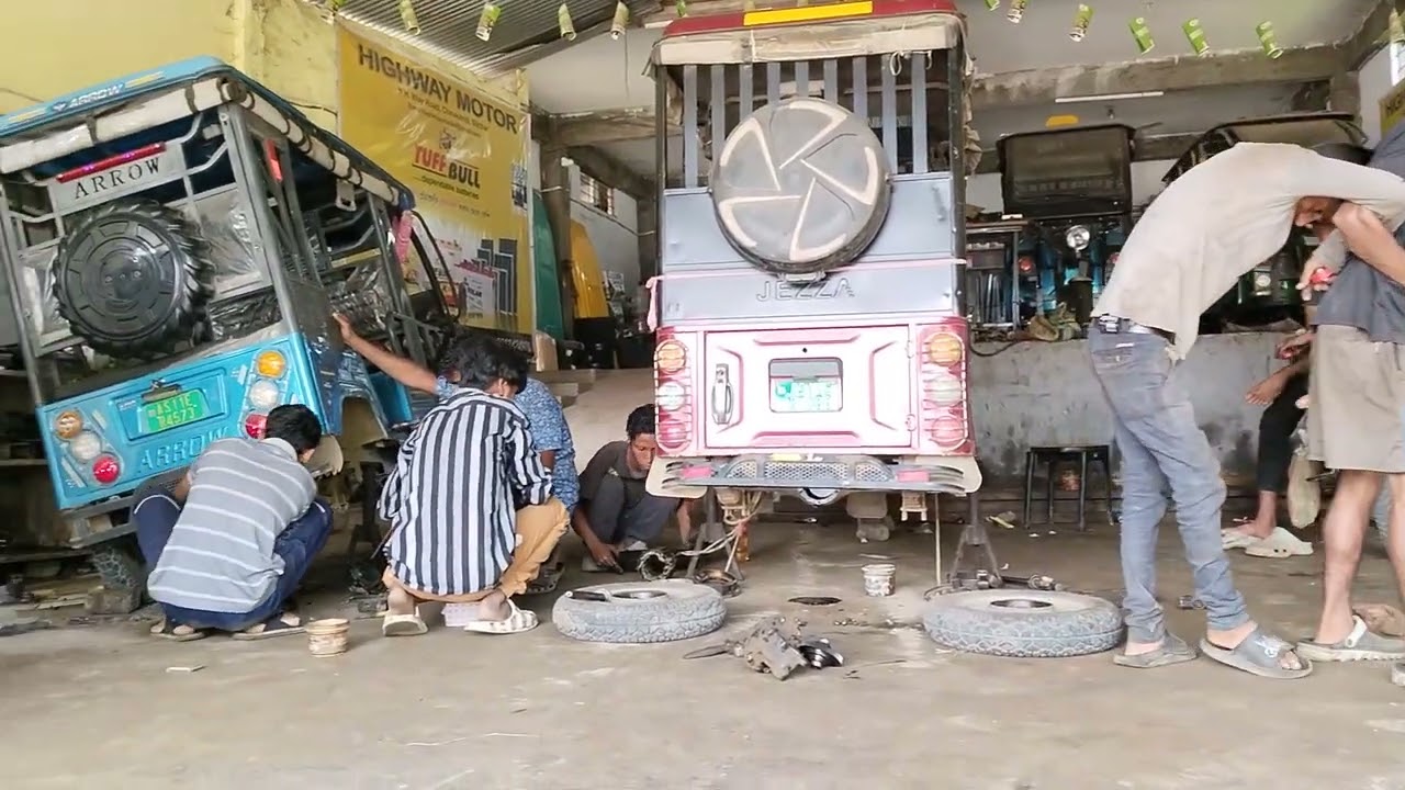 Tuktuki repairing centre / Silchar highway motor chirukandi /#tuktuki #viral #tranding #tuktuki