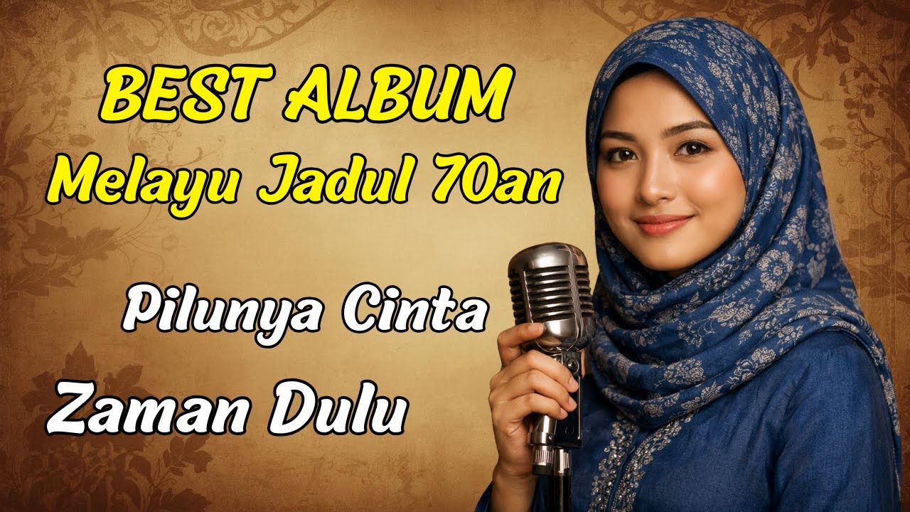 Kompilasi Lagu Melayu Jadul 70-an Paling Menyayat Hati
