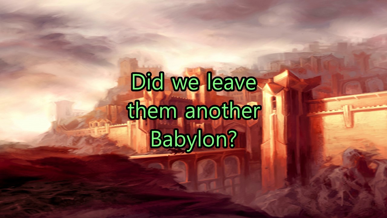 Bye Bye Babylon with lyrics - White Heart