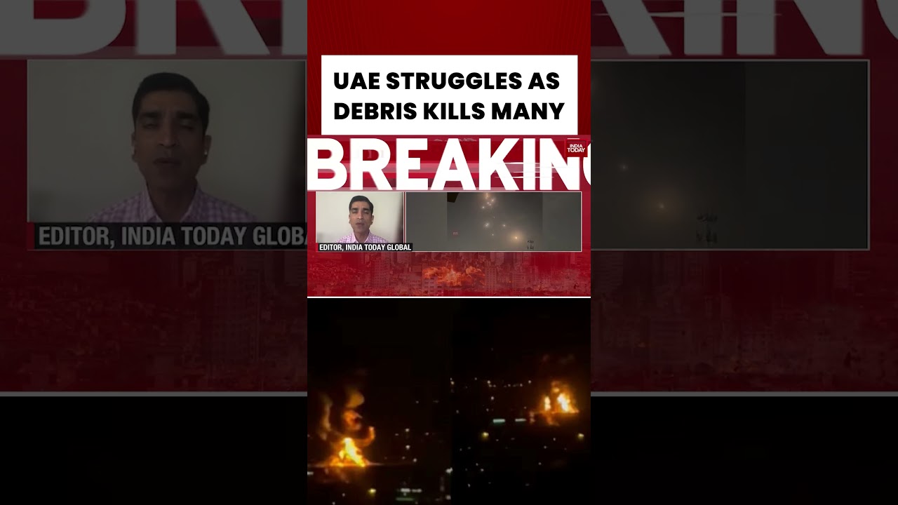 UAE Struggles as Deadly Debris Kills Many #shorts #iranisraelwar #iranisraelconflict