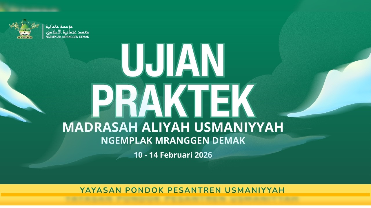 UJIAN PRAKTEK MA USMANIYYAH || Karya Tulis Ilmiah || Bahasa Indonesia