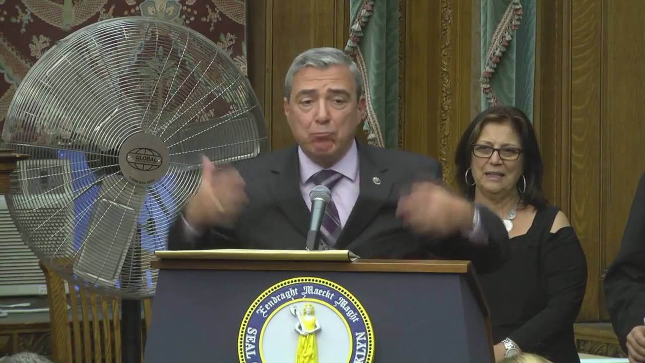 Jack Cambria - Italian Heritage Month Honoree From Brooklyn Borough Hall (10/08/2015)