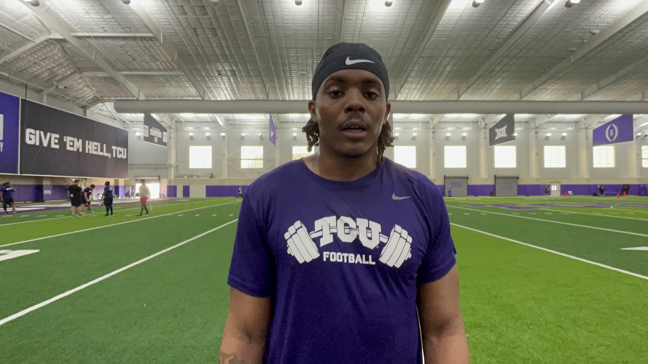 TCU LB Max Carroll talks off-season, upcoming spring camp 