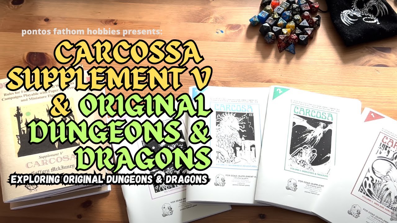 OD&D Project S3 - Exploring Original Dungeons & Dragons Project - Carcosa Supplement V
