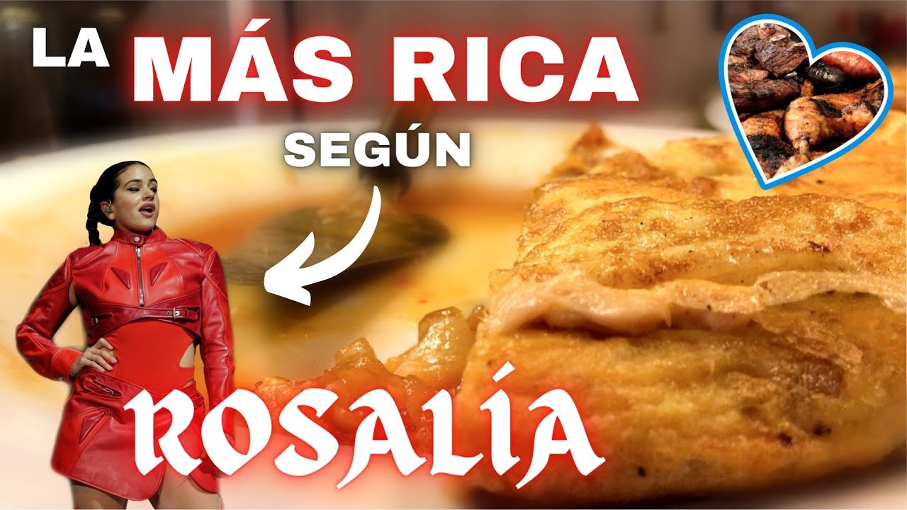 Probamos la MEJOR TORTILLA de Barcelona según ROSALÍA + Restaurante ARGENTINO en España | Pame Otero