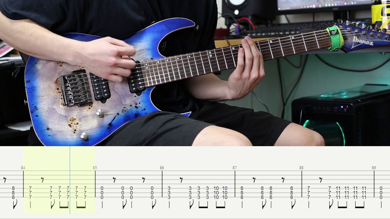 【TAB】Paledusk - 9 SMILES Guitar Cover