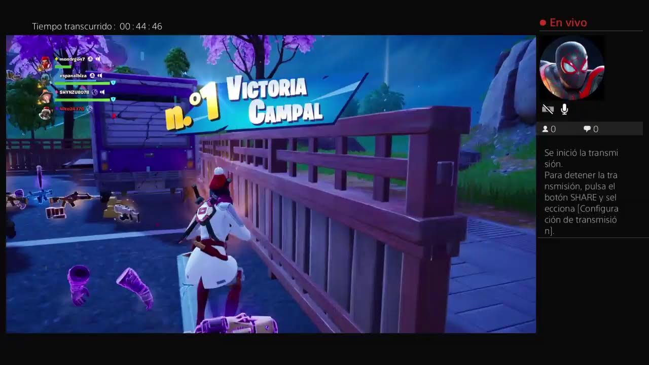Transmisión de PS4 en vivo de mondrgon7