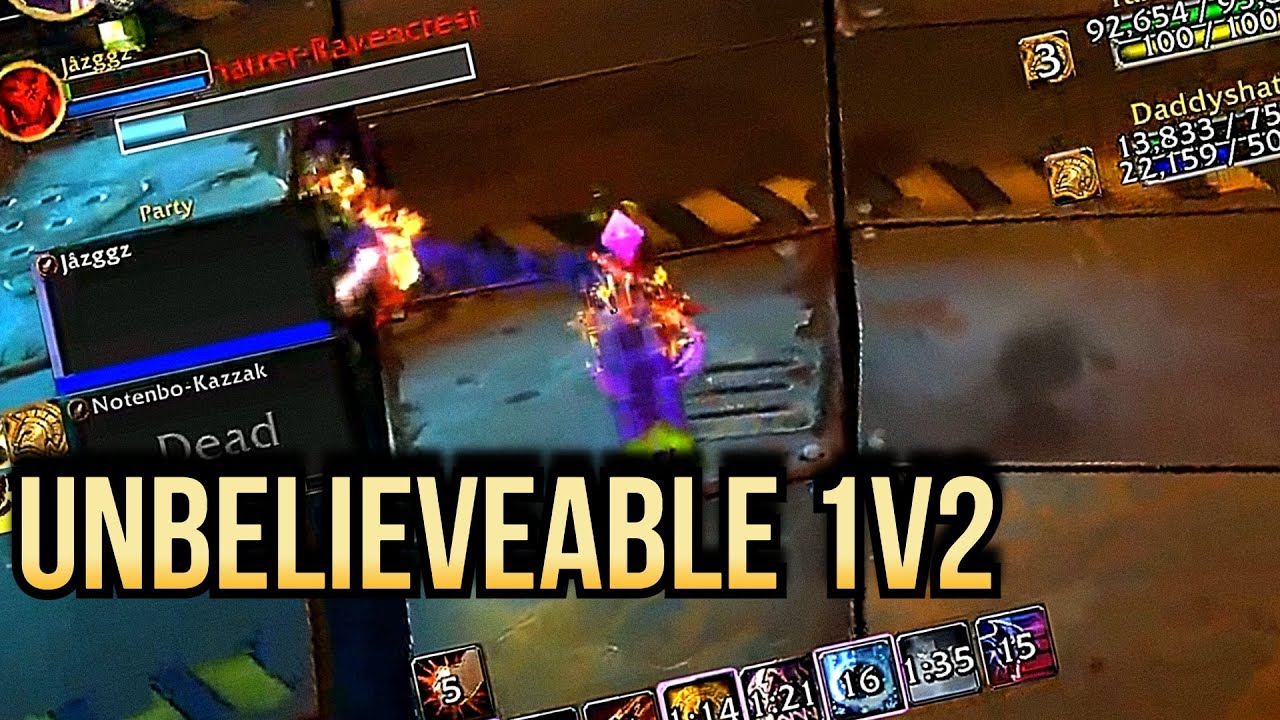 INSANE 1v2 as Warlock (Dragonflight prepatch)