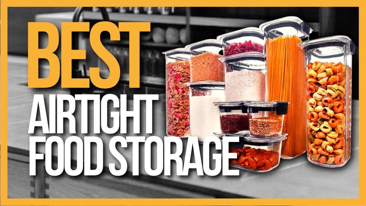 ✅ TOP 5 Best Airtight Food Storages | BLACKFRIDAY AND CYBER MONDAY 2024
