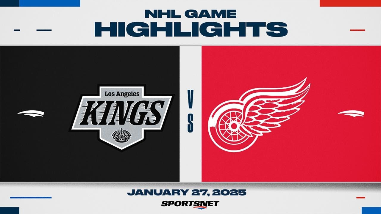 NHL Highlights | Kings vs. Red Wings - January 27, 2025