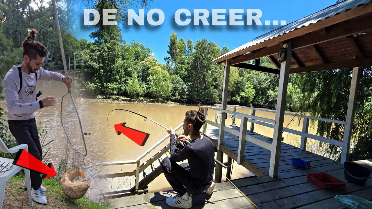 Pesca en TIGRE, LUGAR NUEVO, CARPONES, MANDUVAS, TARUCHONES, CABAÑAS SIEMPRE LAURA, NATURALEZA!