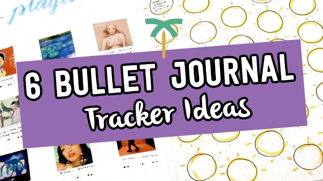 6 Bullet Journal Tracker Ideas | Stationery Island
