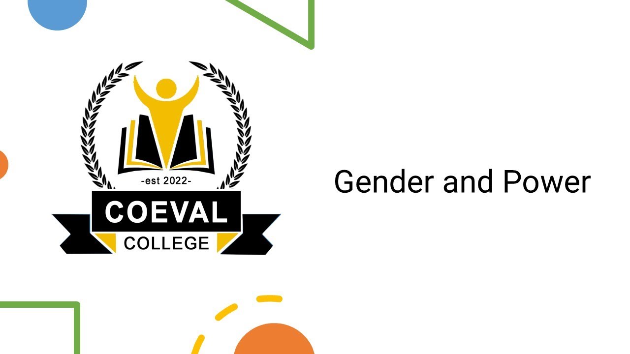 Gender and Power | Grade 10 | Life Orienatation