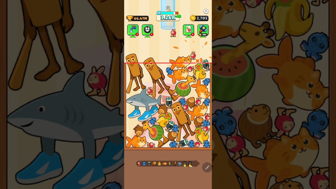 Fruits Clash #games #trendingshorts #viralvideo #gaming #fruitsclash #pzgames #gamingbypz #trending 