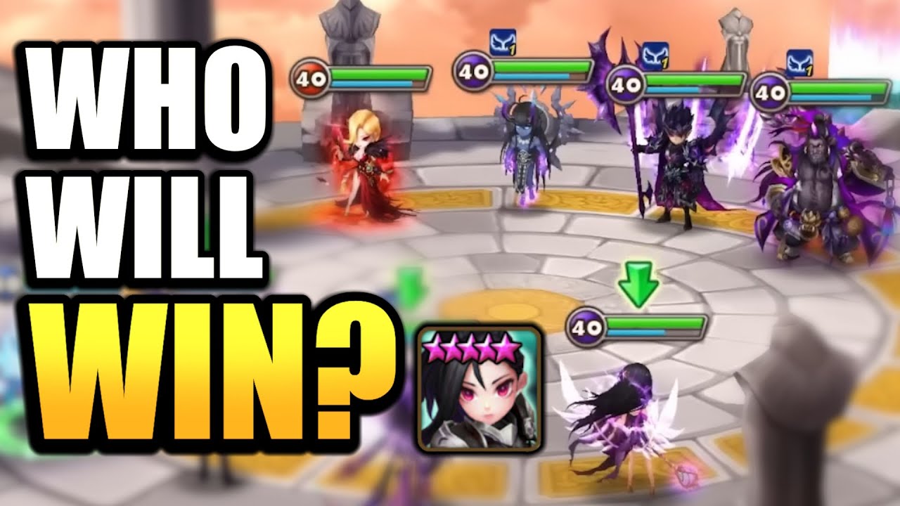 1v4 GOD LEONA SHOWCASE! S Tier In The Right Moment (Summoners War RTA)