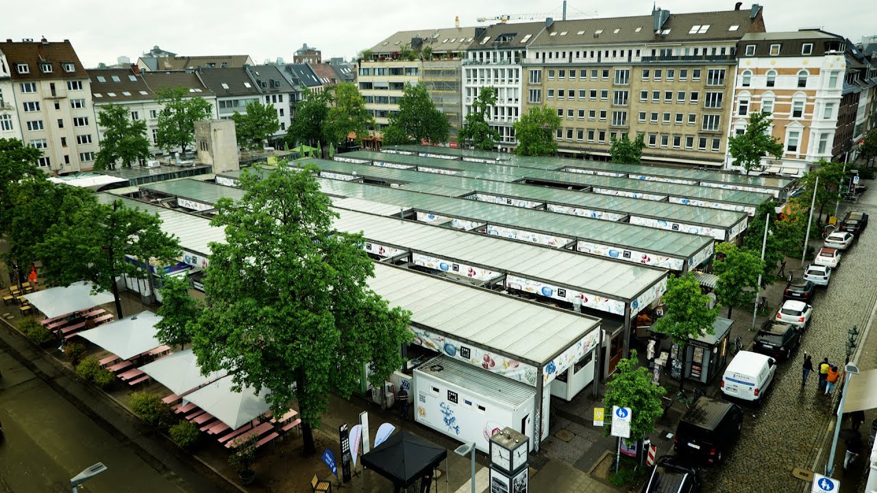 Nach dem Umbau: Carlsplatz in neuem Gewand