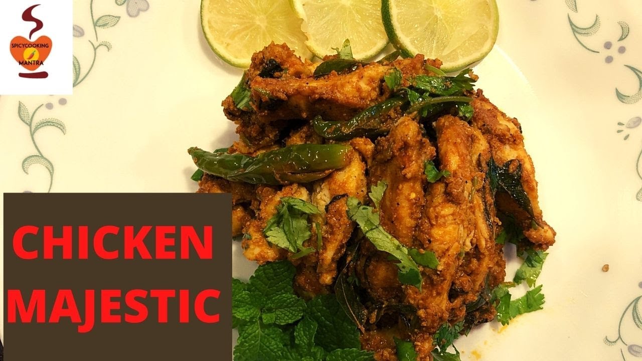 Hyderabadi Chicken Majestic | Chicken Appetizer | Restaurant Style Chicken Majestic |Chicken Starter