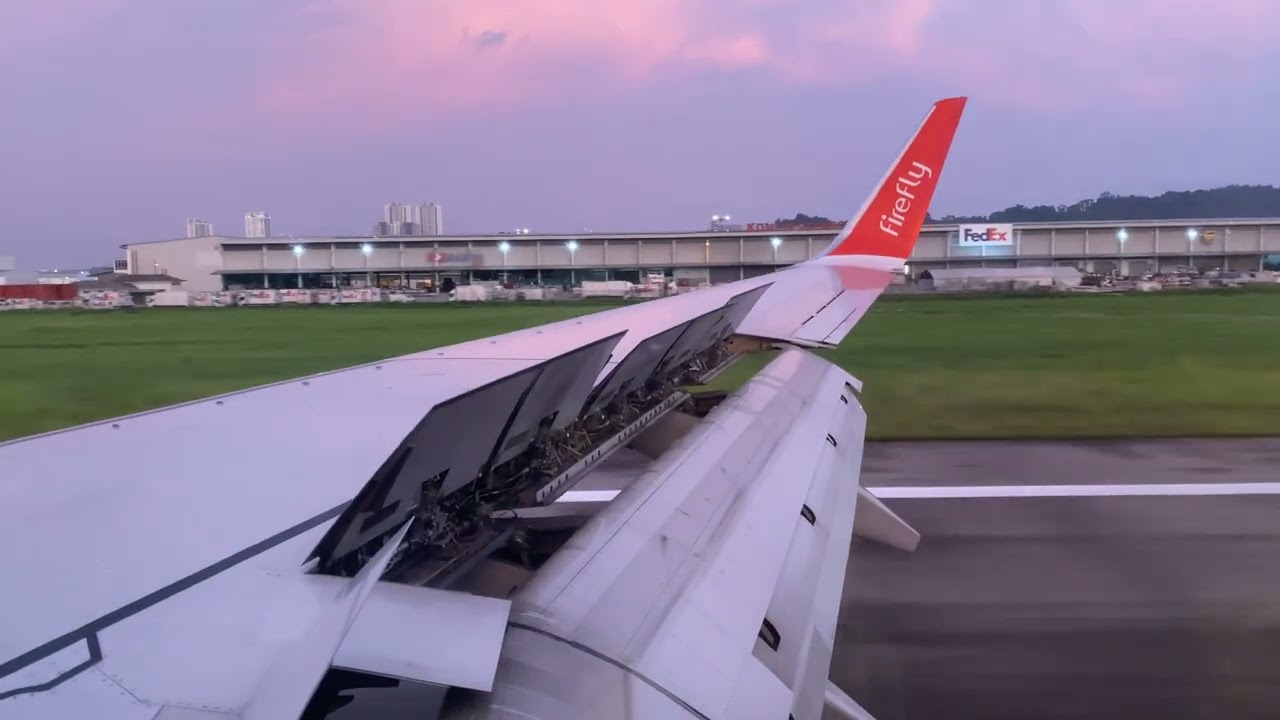 [14/8/2022] Firefly - Boeing 737-8FZ (WL) Landing At Penang International Airport