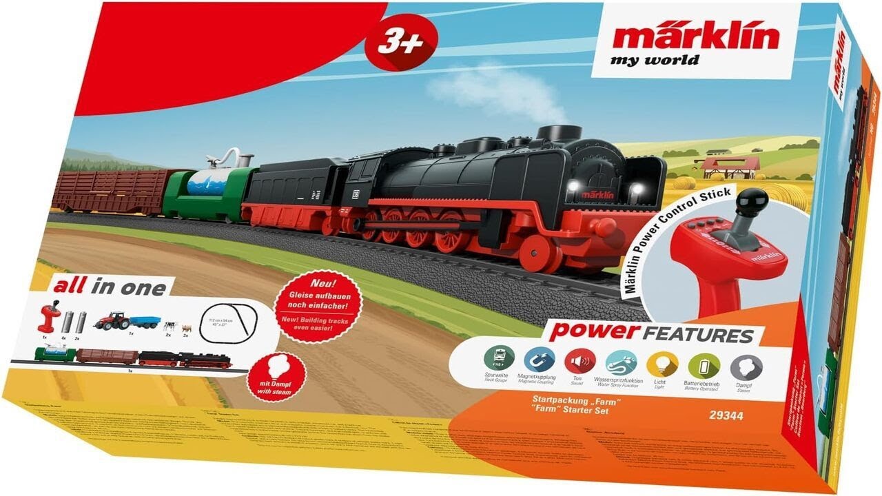 M&auml;rklin 29344 Farm-Startpackung im Test: Landwirtschaft auf Schienen - Lohnt sich der Kauf? #hobby