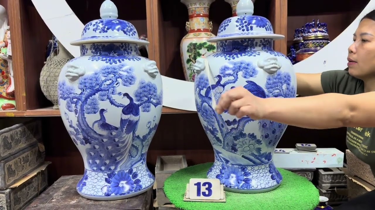 Clip 795(1/2) giao lưu đồ gốm sứ các loại giá cả hopej lý bao sip-đồ xưa cũ minh thuỷ