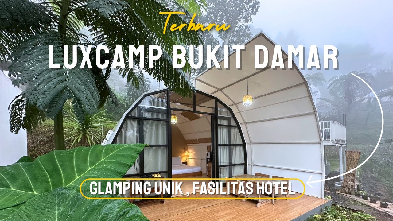INFINITY POOL NYA CAKEP BANGET DI BOGOR  | LUXCAMP BUKIT DAMAR - PUNCAK | glamping puncak bogor