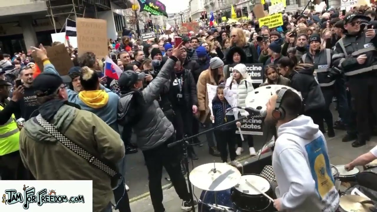 JAM FOR FREEDOM LIVE IN LONDON- WORLDWIDE RALLY FOR FREEDOM