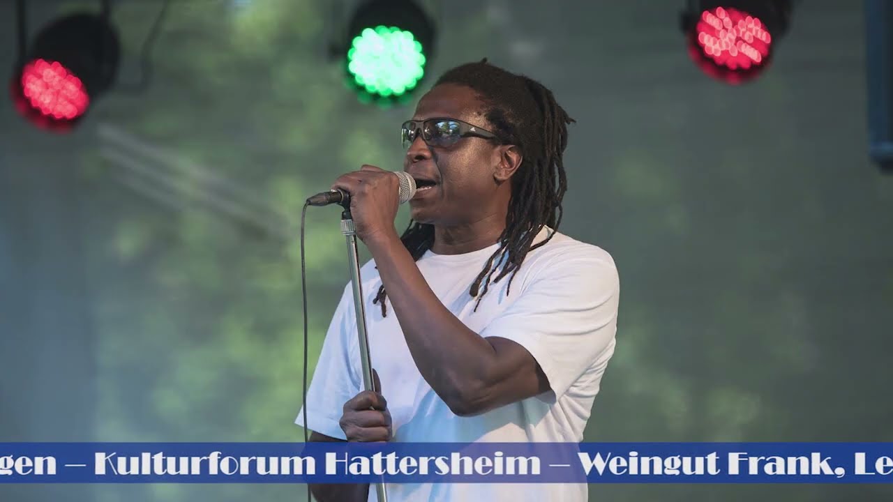 André Carswell singing in the Park - Open Air Veranstaltungen 2019