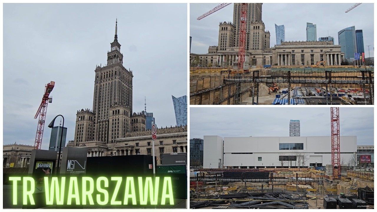 Warszawa / Warsaw Budowa TR Warszawa w marcu 2026 / Construction of TR Warszawa - 04.04.2026