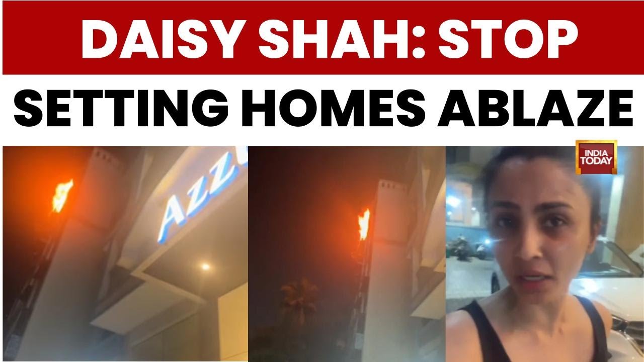 Mumbai Building Fire: Actor Daisy Shah Slams 'Reckless' Netas After Firecrackers Cause Blaze