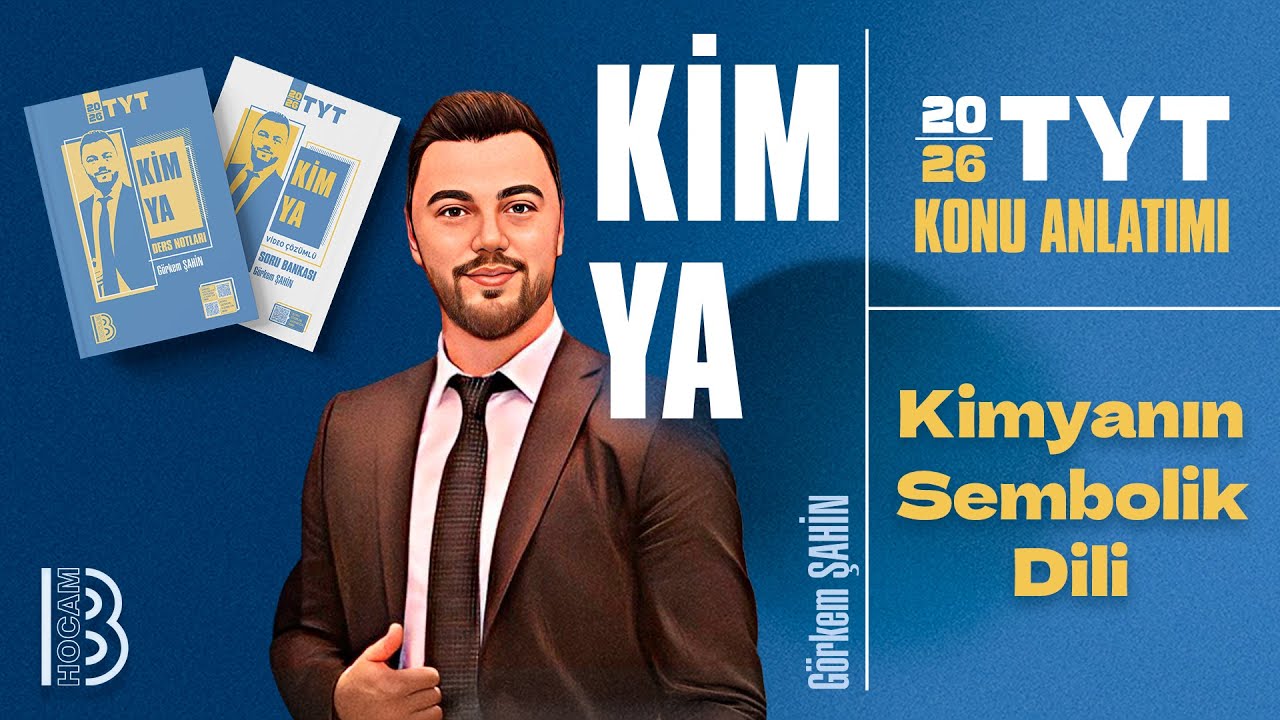 3) TYT Kimya - 1.Ünite - Kimyanın Sembolik Dili - Görkem ŞAHİN - 2026