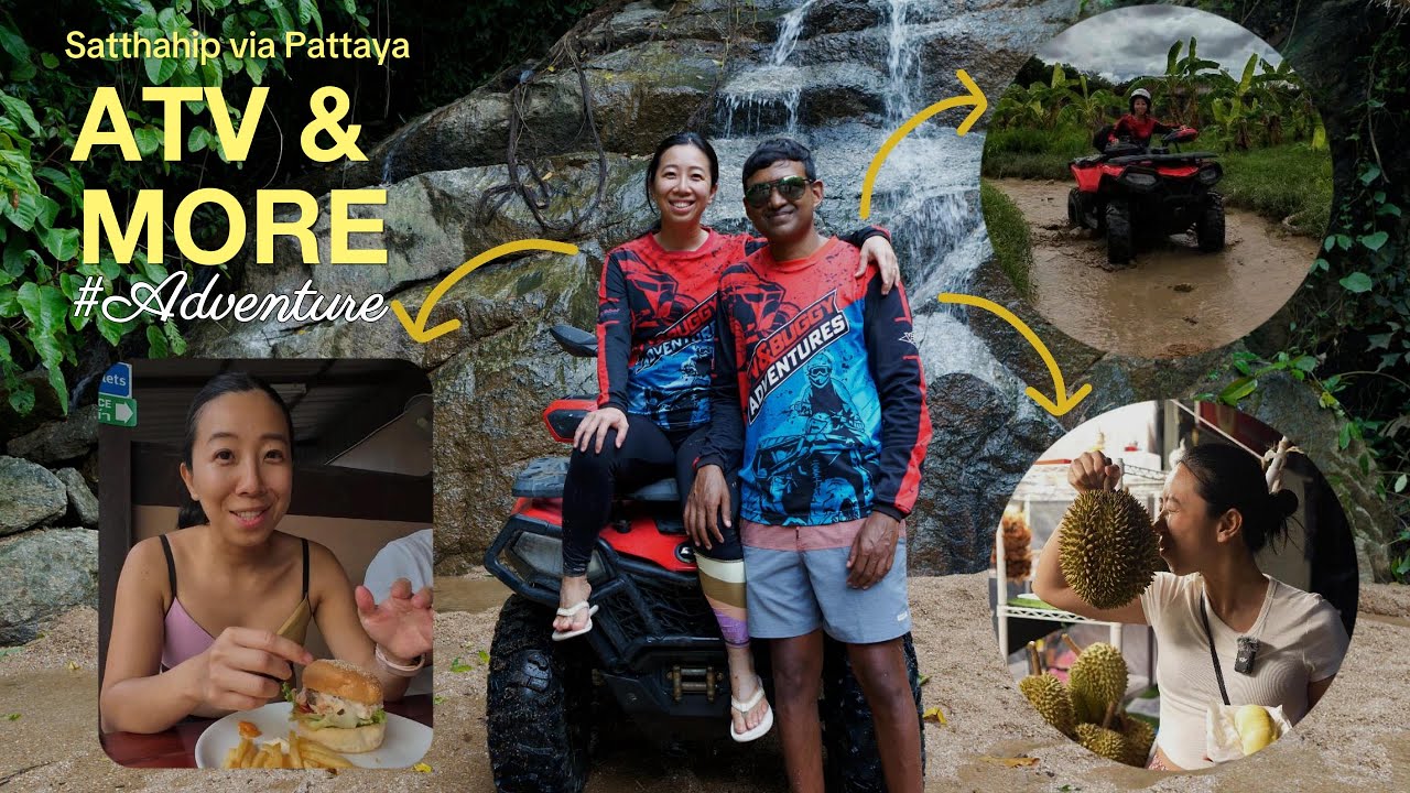 Pattaya ATV, Temples, Cheap Stay & Food